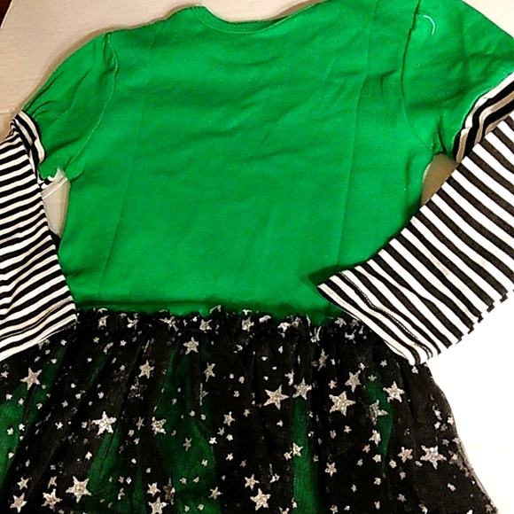 NWT Girls Long Sleeve Tutu "My First Halloween" Bodysuit & Headband Set - Picture 9 of 13